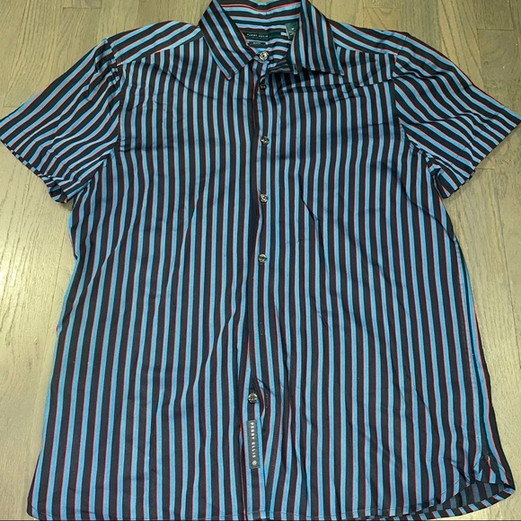 Perry Ellis men’s shirt sleeve button down shirt - Picture 2 of 11